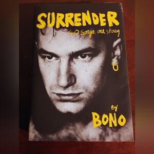 Surrender by Bono - Black and Yellow Cover